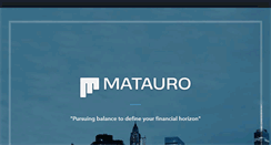 Desktop Screenshot of matauro.com