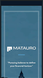 Mobile Screenshot of matauro.com